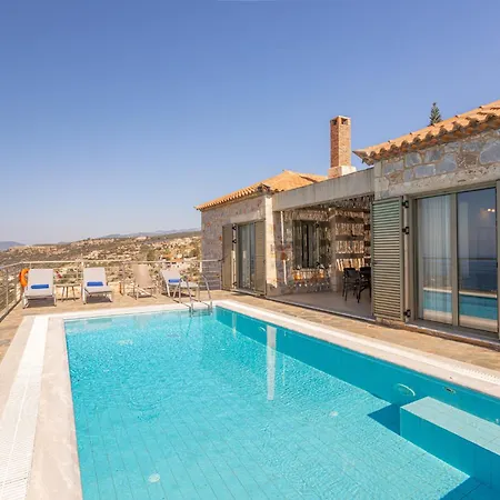 Phaedra, Luxury Villa Private Infinity Pool Sea View Stoupa Exochori Exterior photo